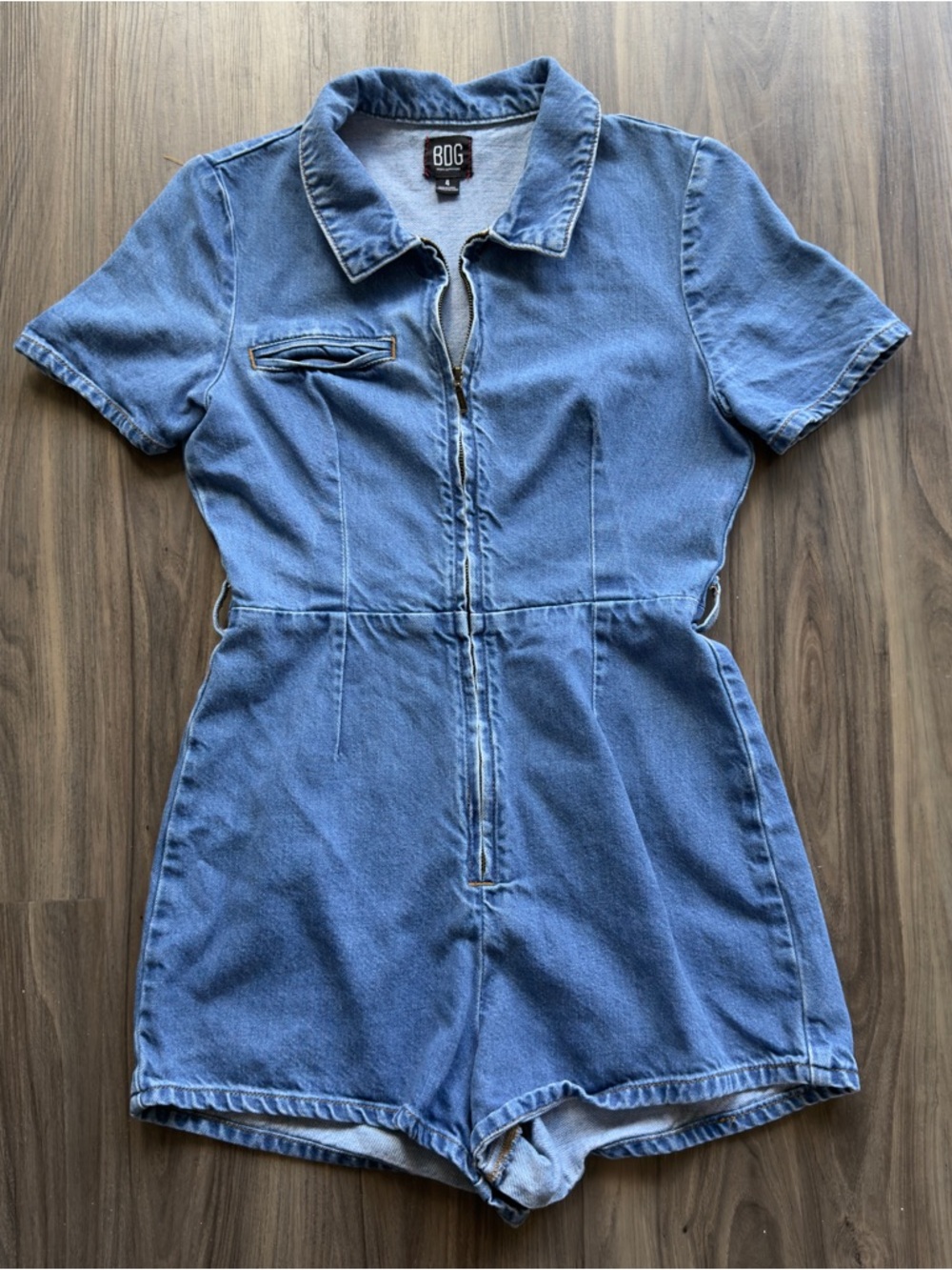 Urban Outfitters Denim Romper